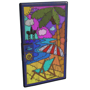 Riveted Summer Door image