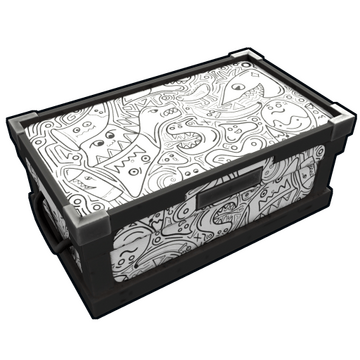 Doodle Large Wooden Box image