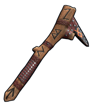 Ancient Runic Pick Axe image