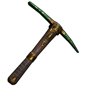 Emerald Relic Pick Axe image