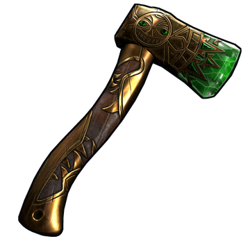 Emerald Relic Hatchet image