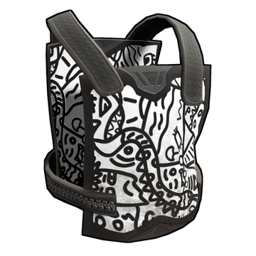 Doodle Metal Chestplate image