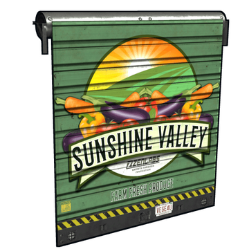 Fresh Produce Garage Door image