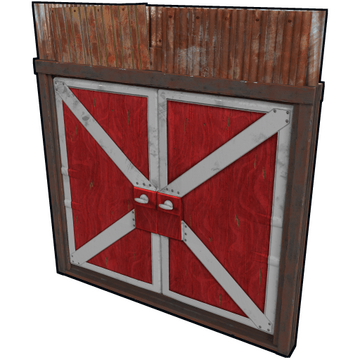 Red Barn Double Door image