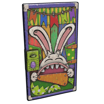 Happy Rabbit Door image