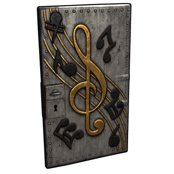 Musical Notes Door image
