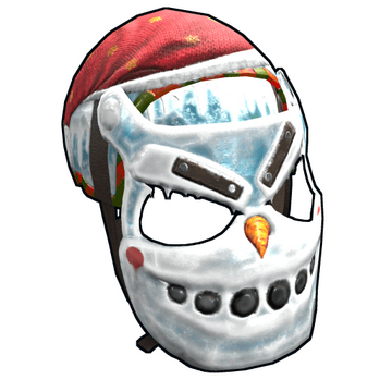 Evil Snowman Mask image