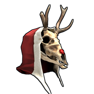 Rudolph Skull Mask image