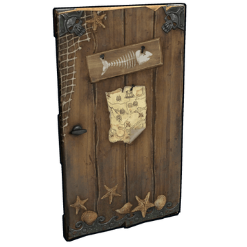 Pirate Hut Door image