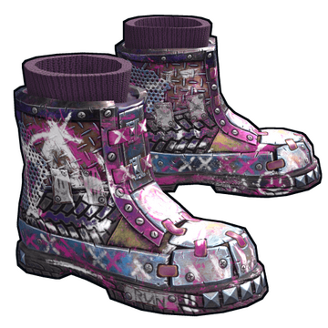 Apocalyptic Knight Boots image