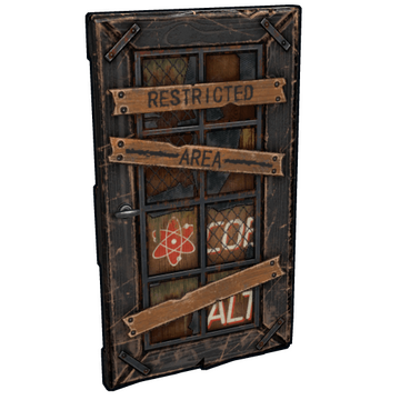 Cobalt Wooden Door image