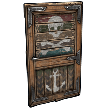 Pirate Wooden Door image