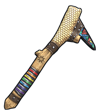 Mosaic Stone Pick Axe image