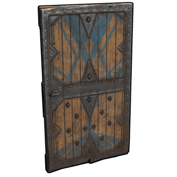 Fortified Castle Door image