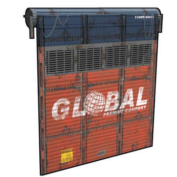 Cargo Truck Garage Door image