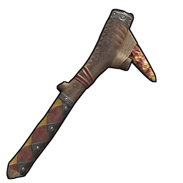 Tribal Stone Pickaxe image
