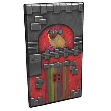 Pug Tower Door image