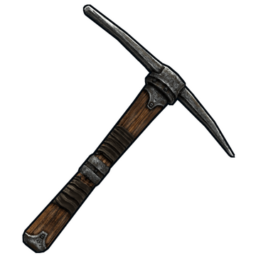 Damascus Steel Pickaxe image