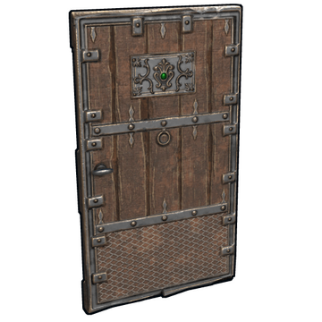 Ornate Wooden Door image