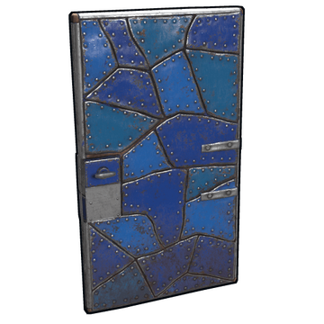 Blue Puzzle Door image