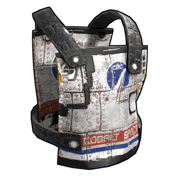 Space Rocket Chest Plate image