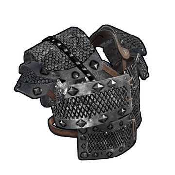 Spiked Metal Vest image