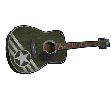 Army Acoustic Guitar image