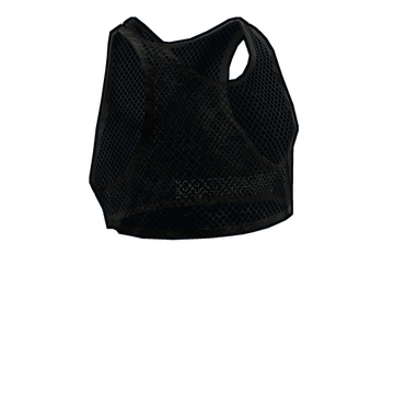 Black Mesh Crop Top image