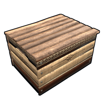 Medieval Small Wooden Box image