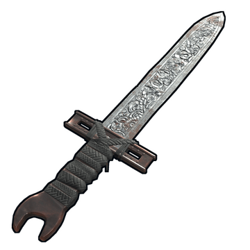 Metal Roses Short Sword image