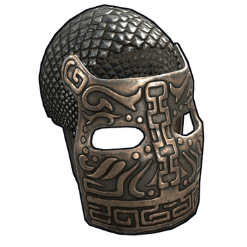 Bronze War Mask image