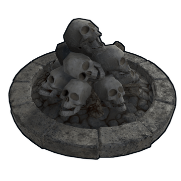 Skull Fire Pit image