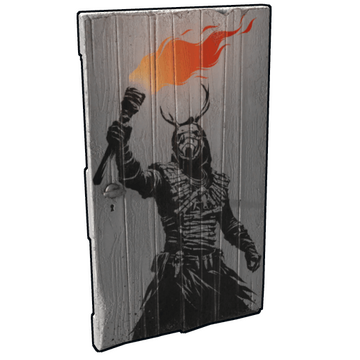 Flamebearer Wooden Door image