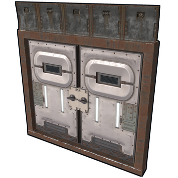 Space Station Armored Double Door image