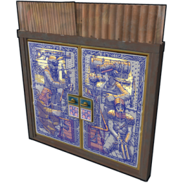 Porcelain Sheet Metal Double Door image