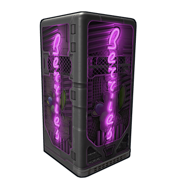 Neon Berries Fridge image