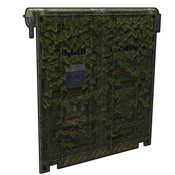 Cobalt Jungle Container Garage Door image