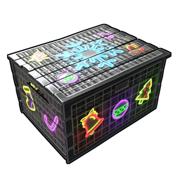 Neon Snowflake Small Box image