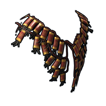 Firecracker Hide Poncho image