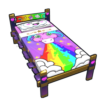 Rainbow Pony Bed image
