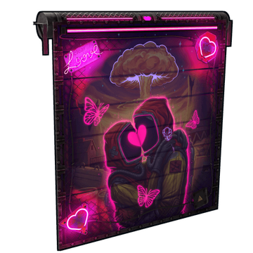 Atomic Ever After Garage Door image