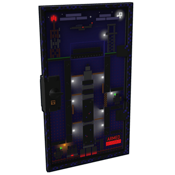 Blocky Silo Armored Door image