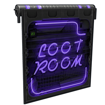 Neon Loot Room Door image