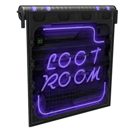 Neon Loot Room Door image