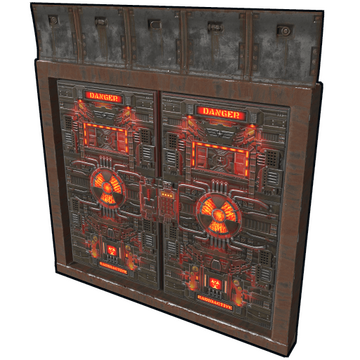 Nuke Room Double Armored Door image