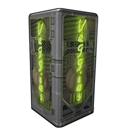 Neon Veggies Fridge image