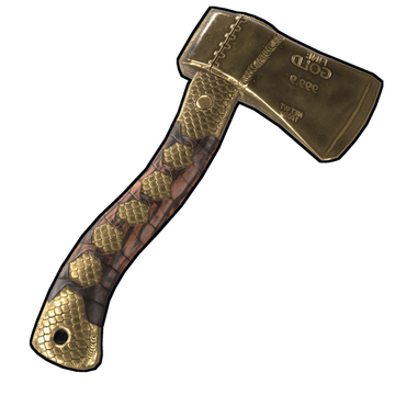 Gold Chains Hatchet image