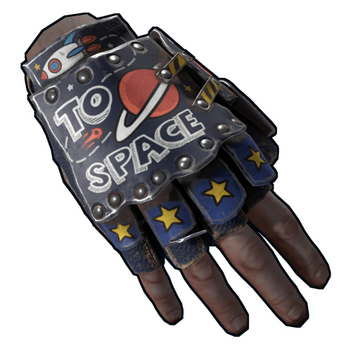 Space Raider Roadsign Gloves image