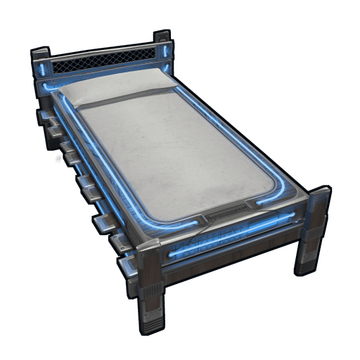 Neon Bed - Blue image