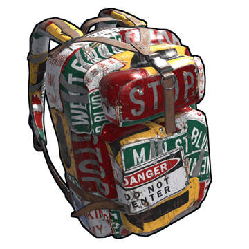 Roadsign Large Backpack image